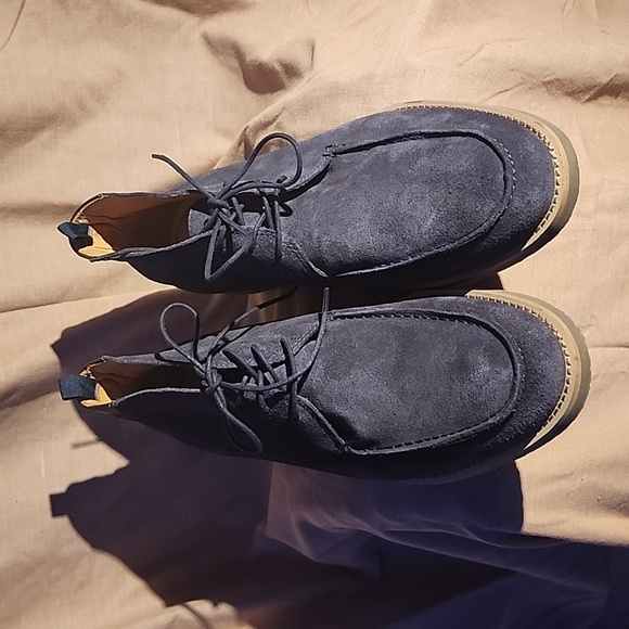 Flag Ltd blue suede chukka boot - Picture 2 of 9